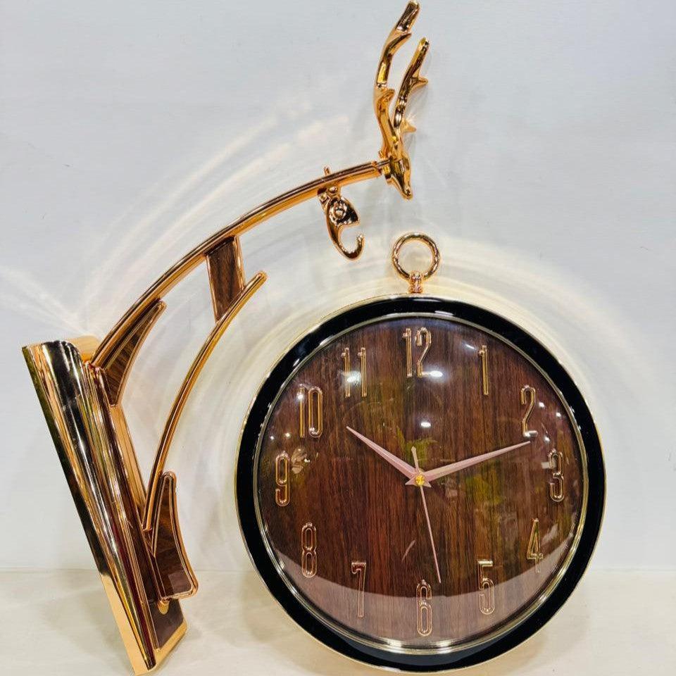 WALL HANGING DUAL FACE CLOCK STYLE 15