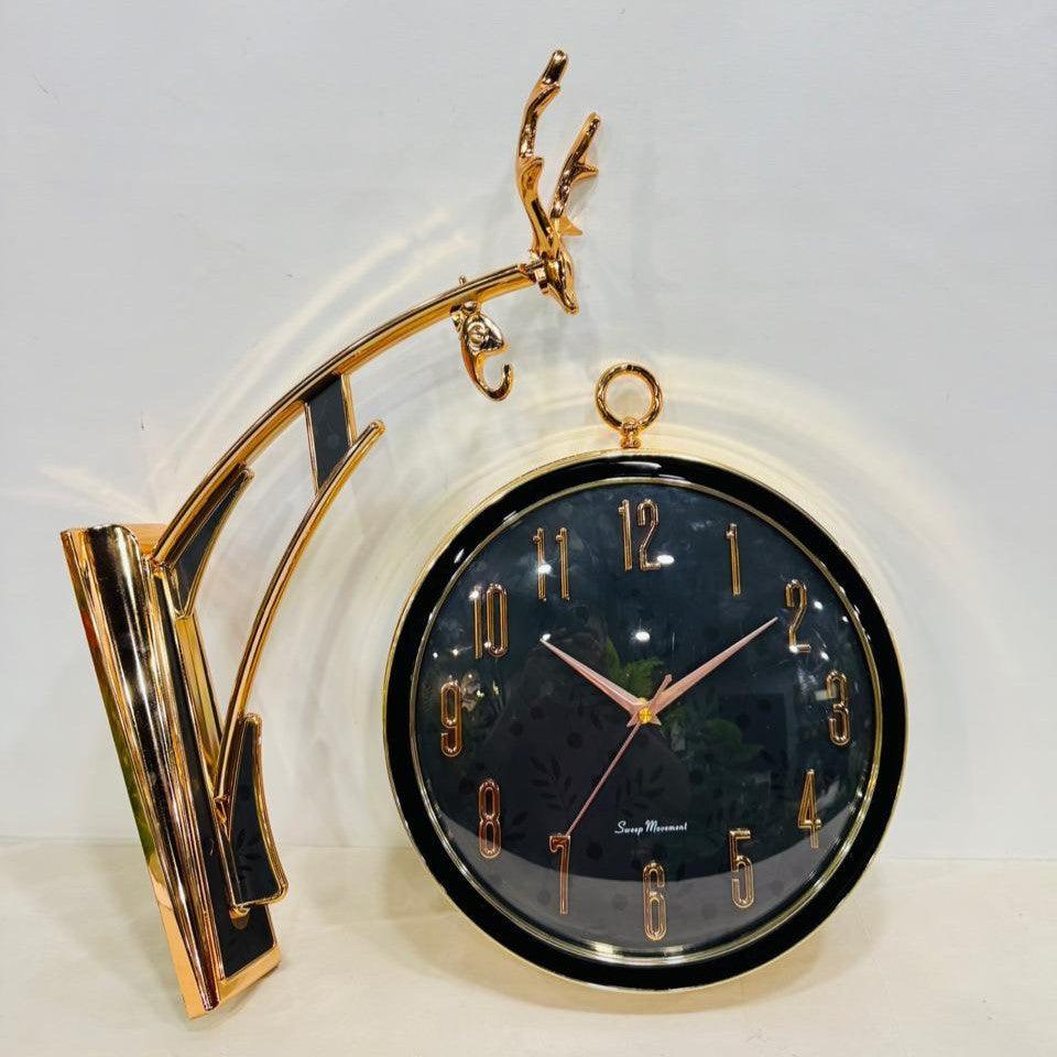 WALL HANGING DUAL FACE CLOCK STYLE 15