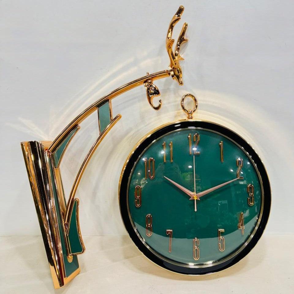 WALL HANGING DUAL FACE CLOCK STYLE 15