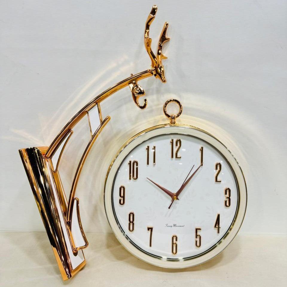 WALL HANGING DUAL FACE CLOCK STYLE 15
