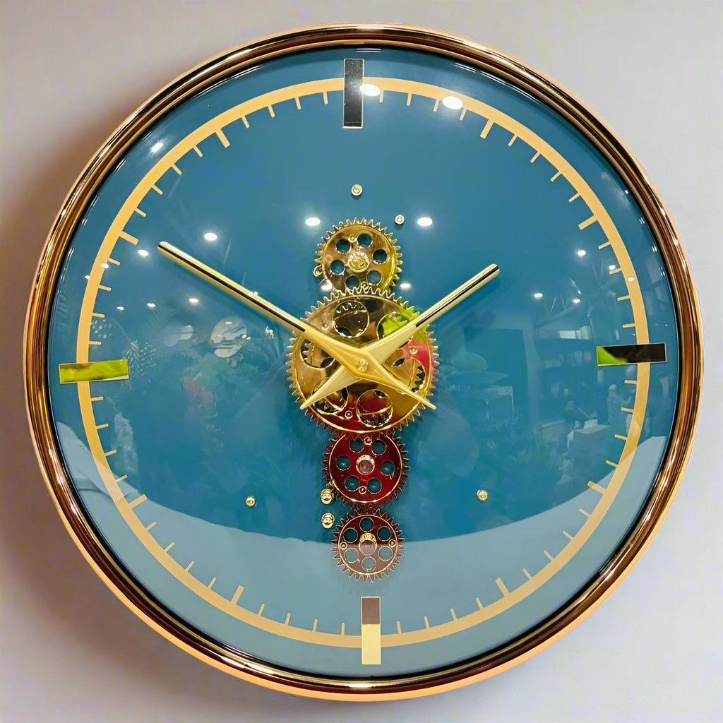 Luxury Metal Gear Clock Style 2