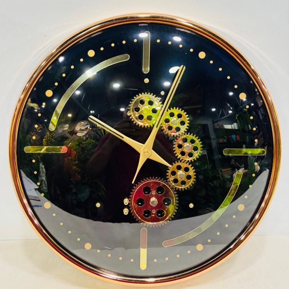 Luxury Metal Gear Clock Style 1