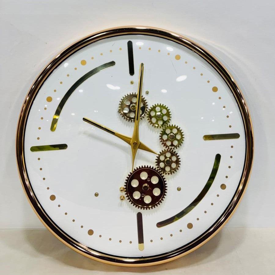 Luxury Metal Gear Clock Style 1