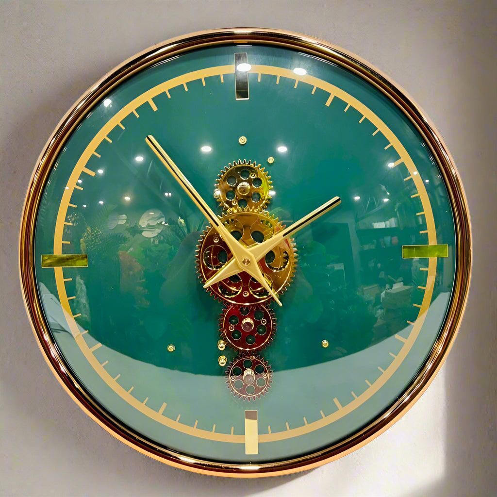 Luxury Metal Gear Clock Style 2