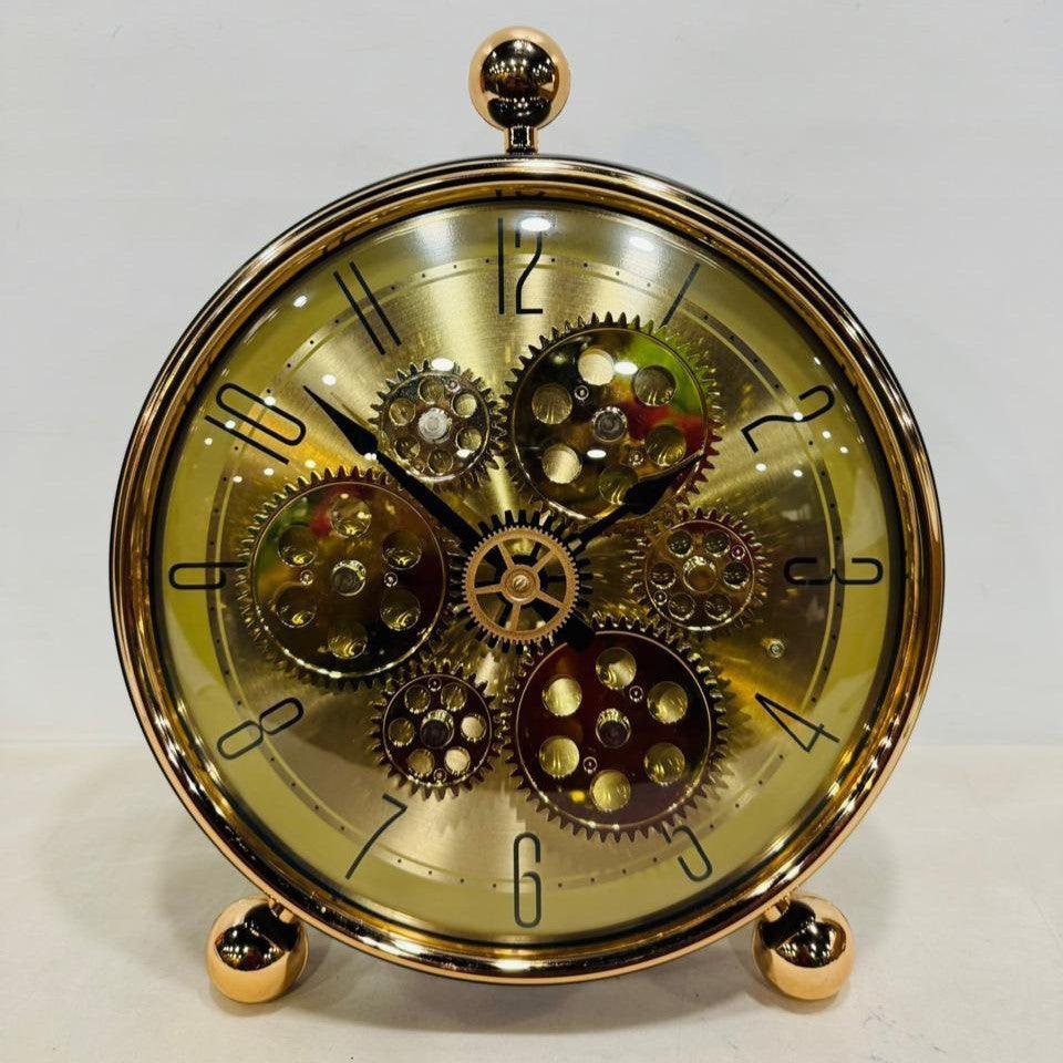 Luxury Metal Gear Clock Style 3