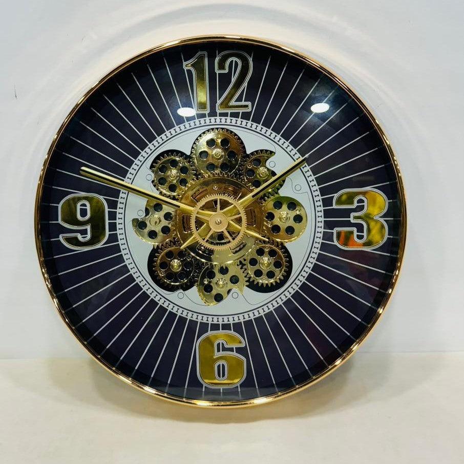 Luxury Metal Gear Clock Style 4