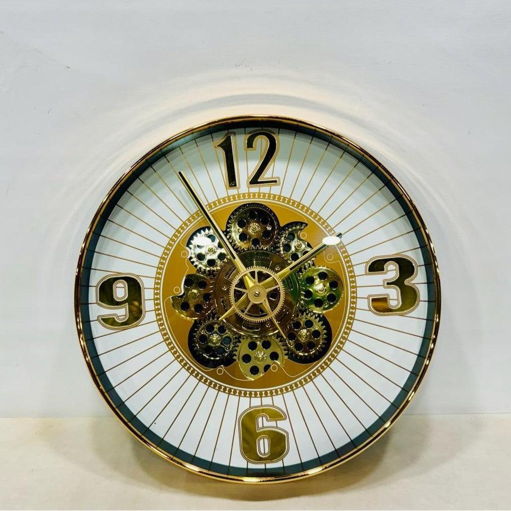 Luxury Metal Gear Clock Style 4