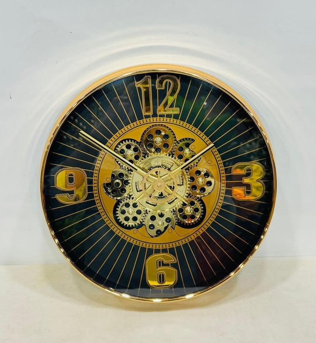 Luxury Metal Gear Clock Style 4