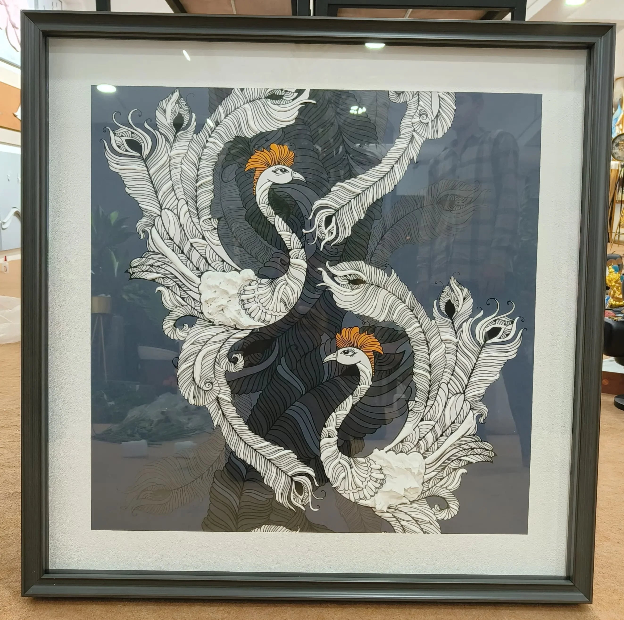 Glass Shadow Box - Style 14