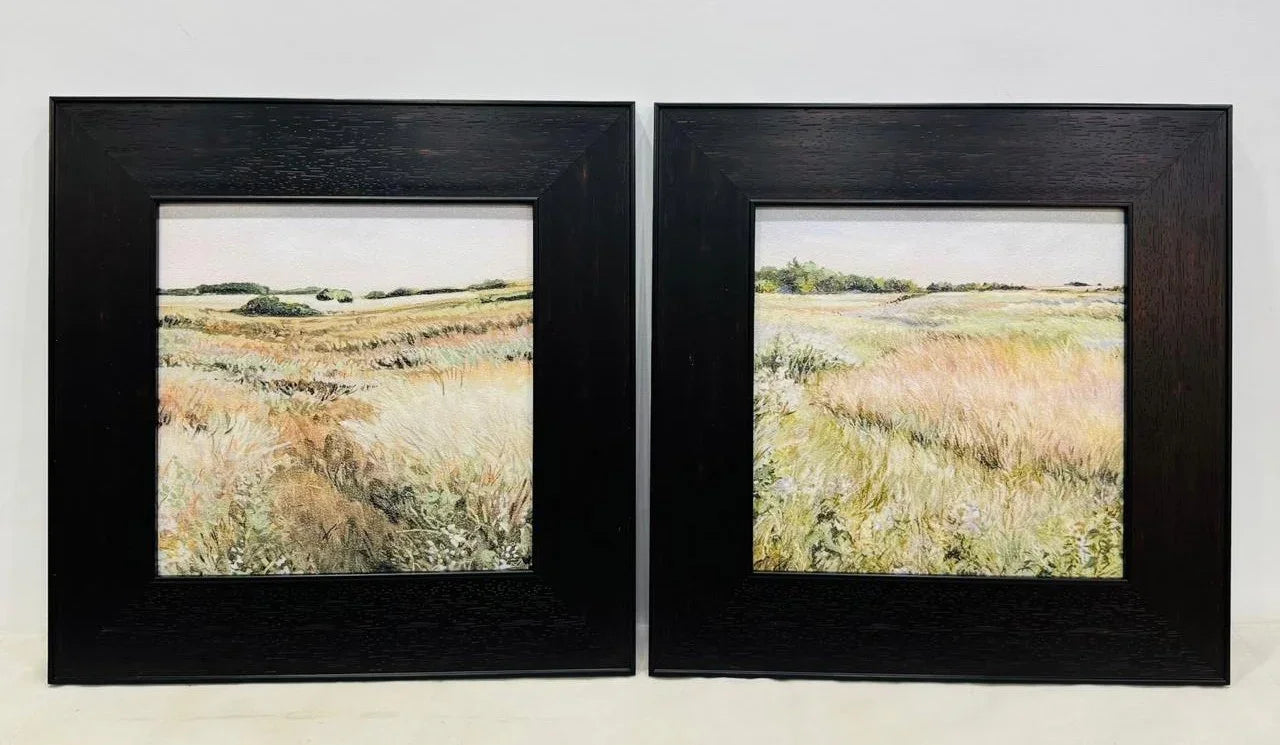 Glass Shadow Box Set of 2 Style 4