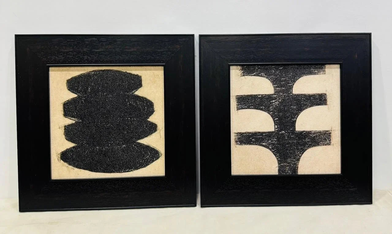 Glass Shadow Box Set of 2 Style 3