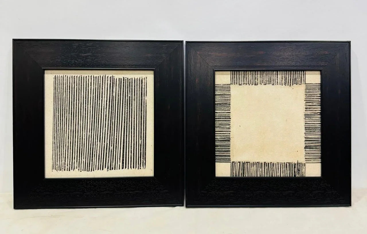 Glass Shadow Box Set of 2 Style 2