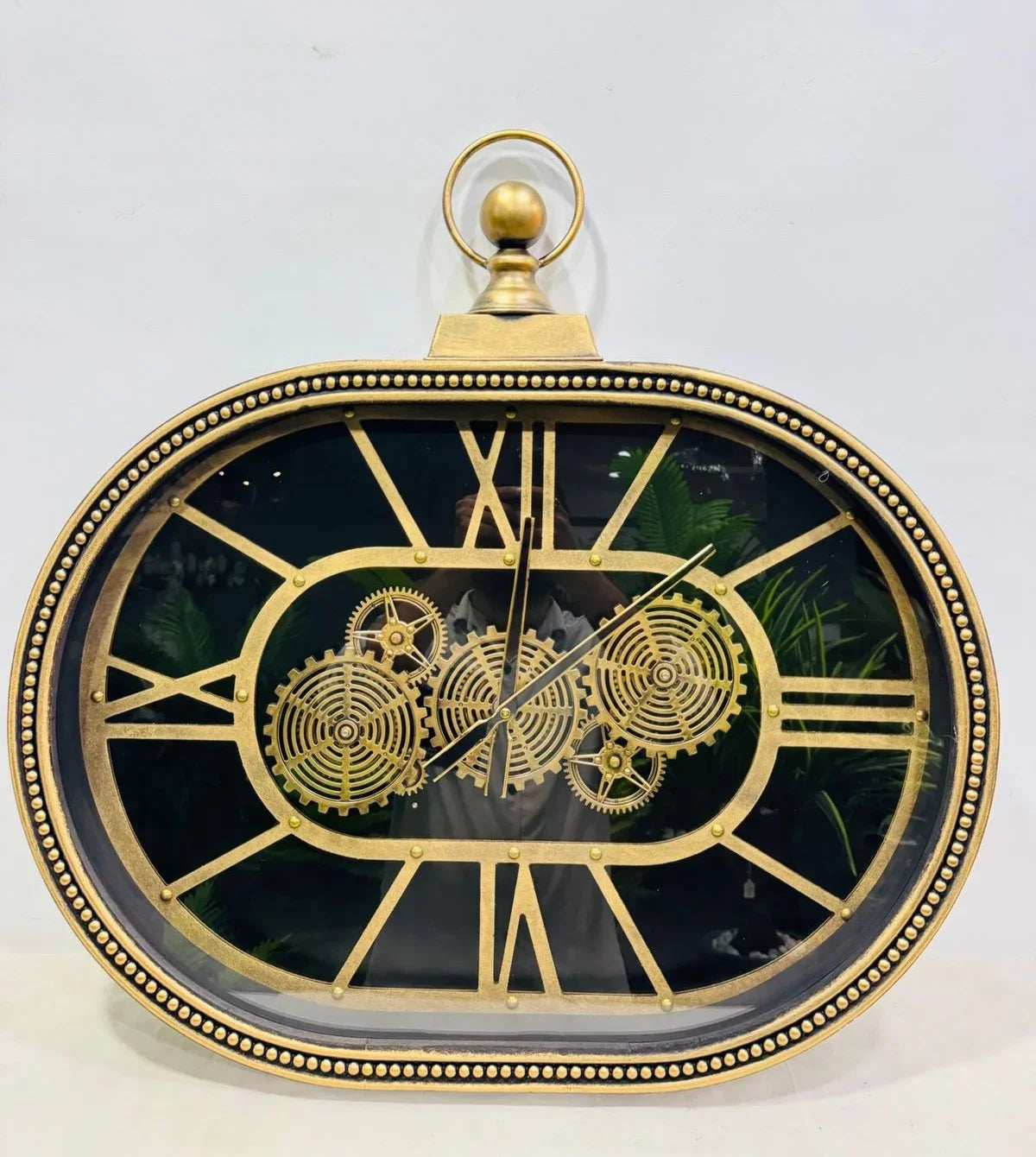 Royal Metal Gear Mechanical Clock Style 67