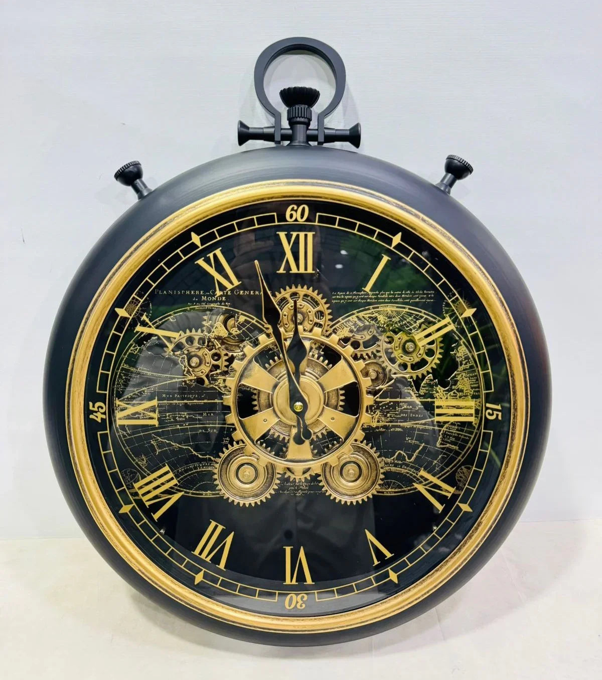 Royal Metal Gear Mechanical Clock Style 66