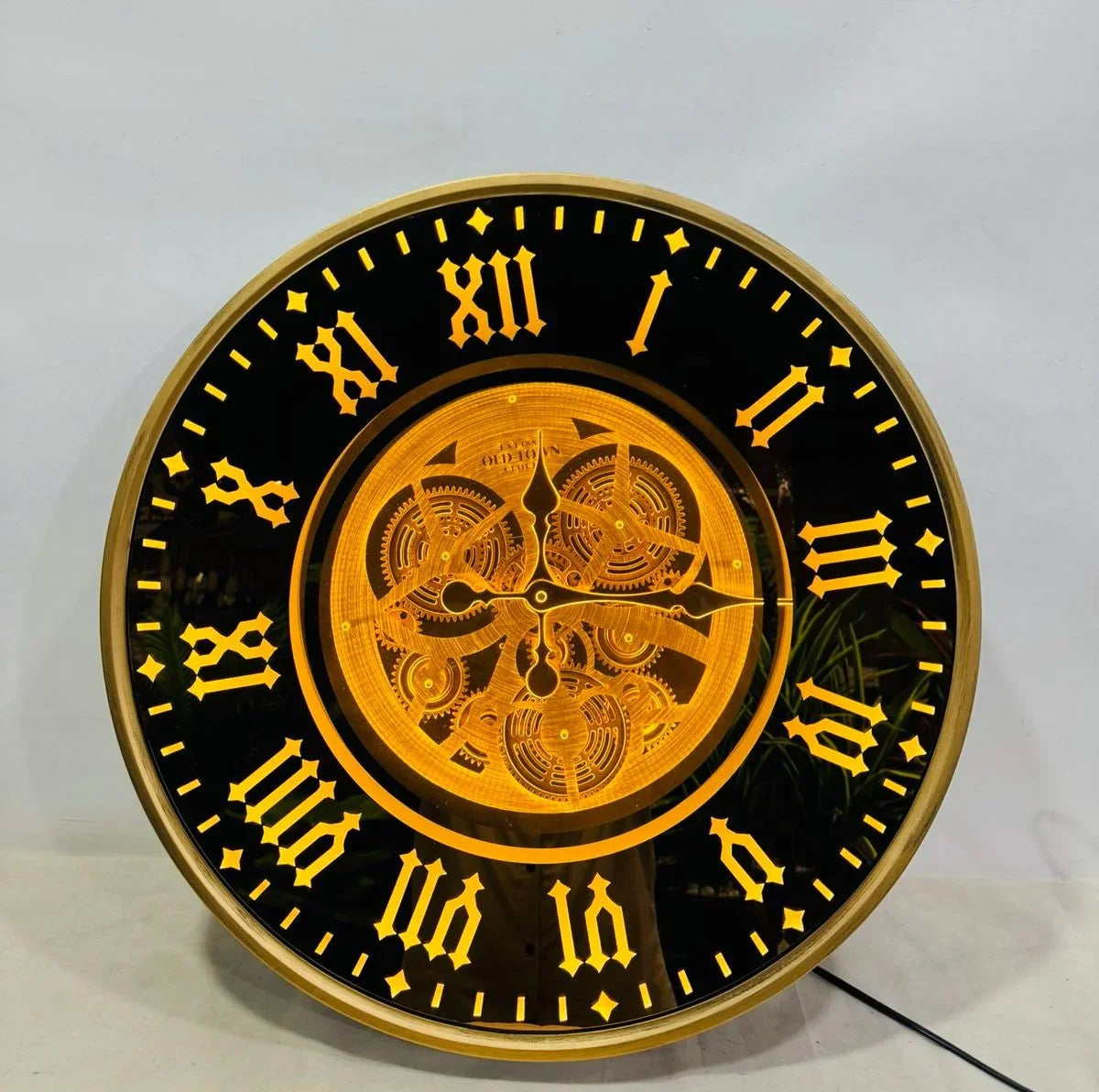 Royal Metal Gear Mechanical Clock Style 65