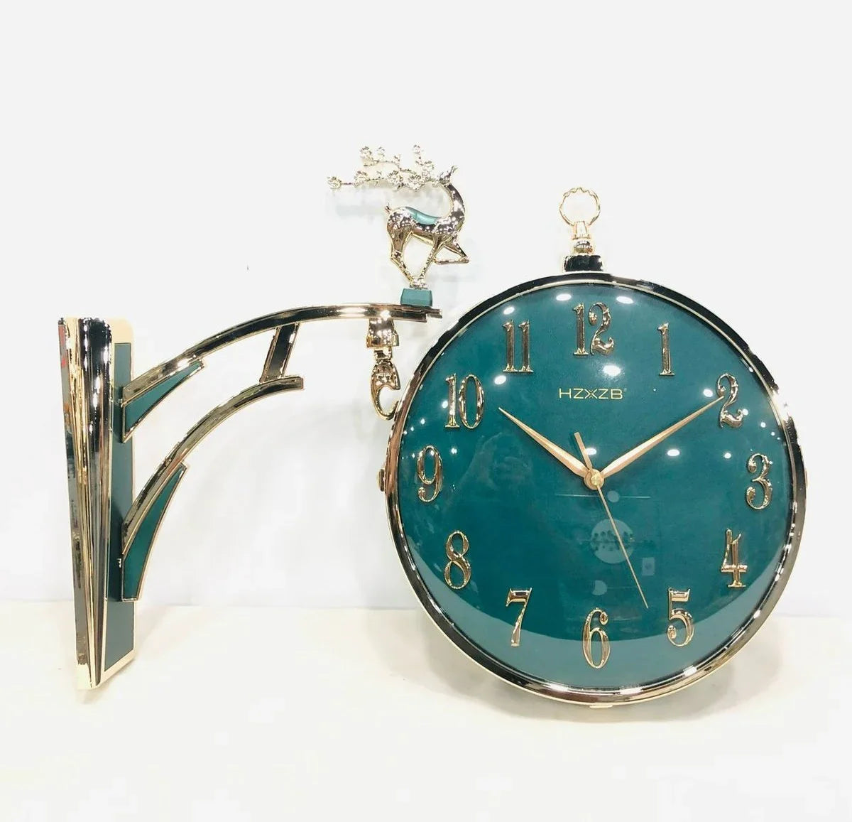 WALL HANGING DUAL FACE CLOCK STYLE 25