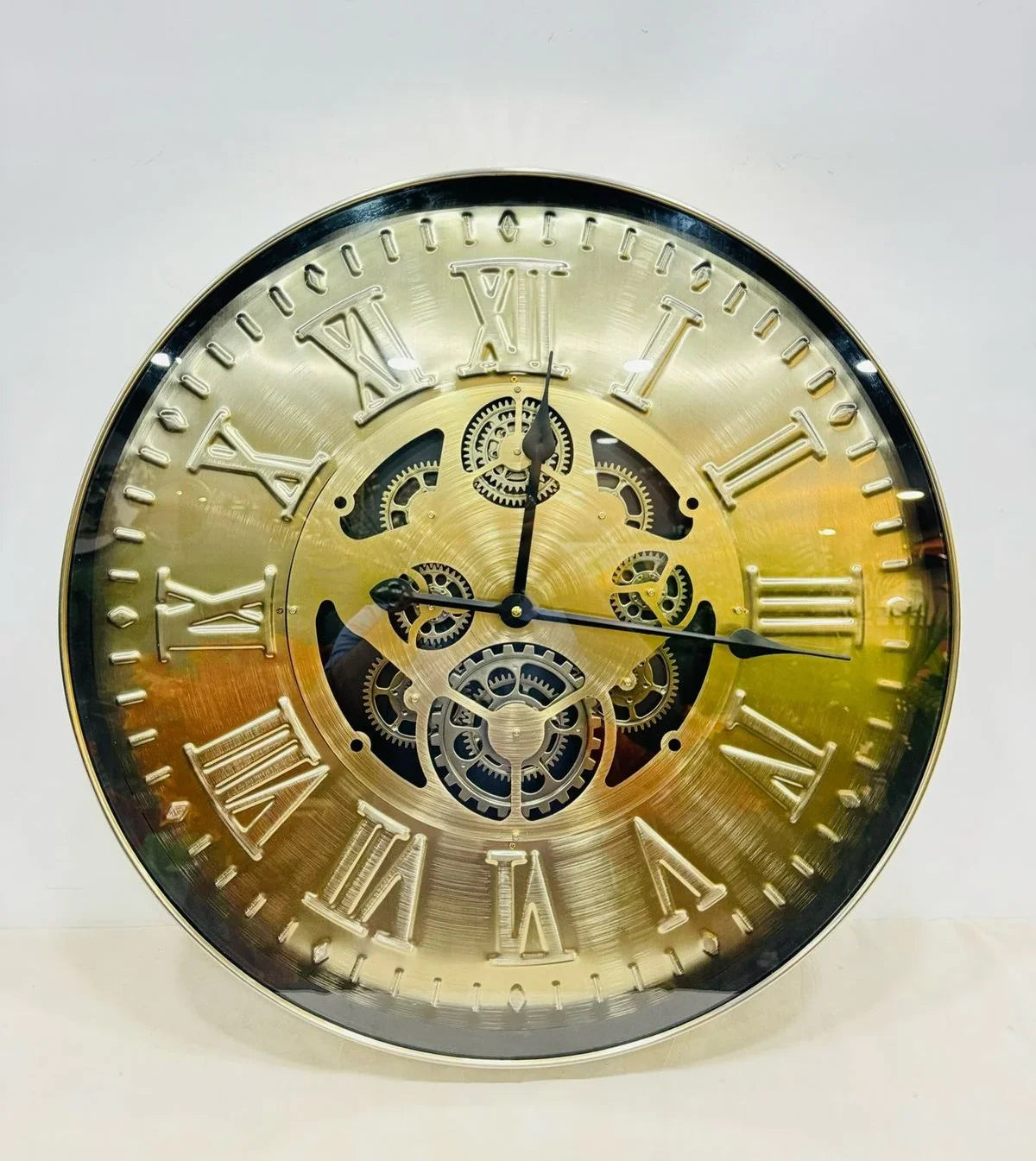 Royal Metal Gear Mechanical Clock Style 64