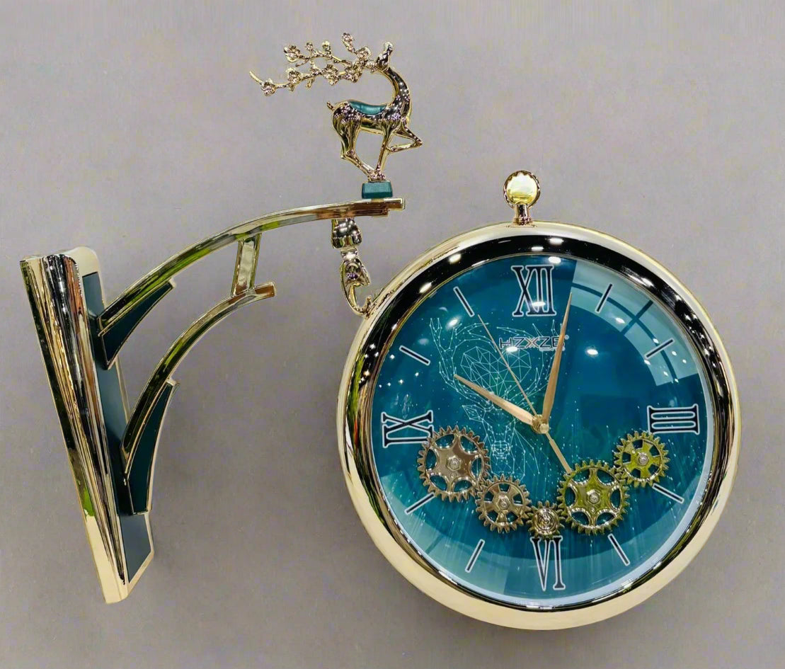 WALL HANGING DUAL FACE CLOCK STYLE 22