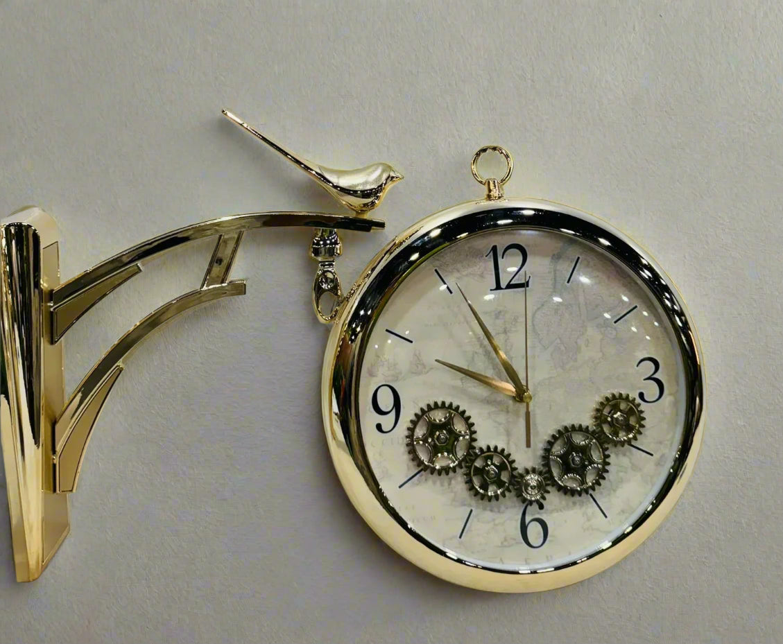 WALL HANGING DUAL FACE CLOCK STYLE 21