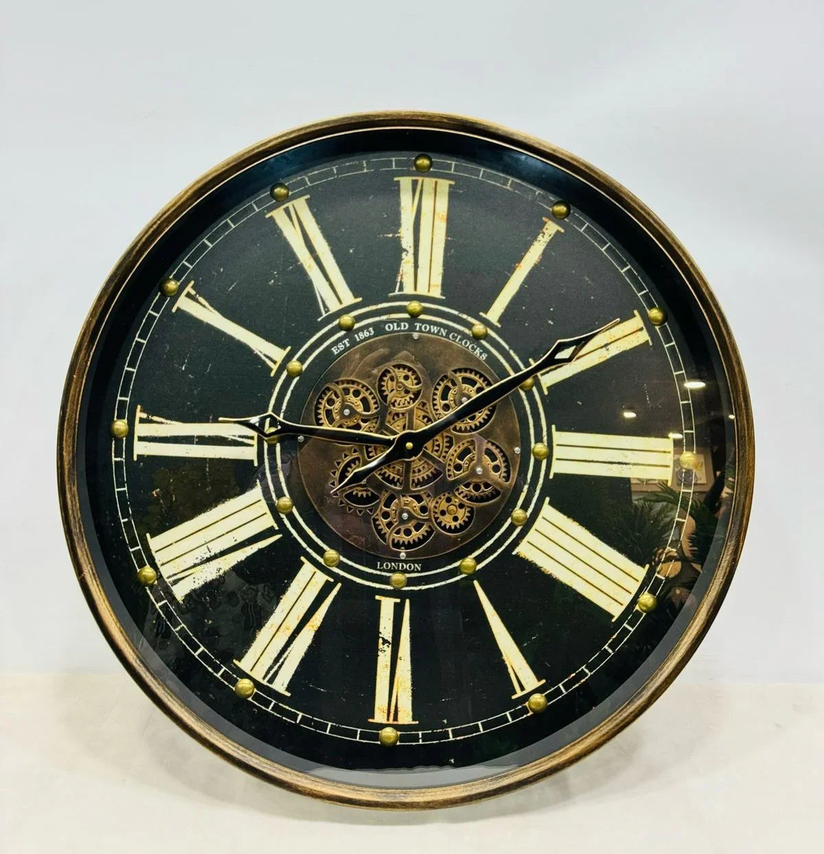Royal Metal Gear Mechanical Clock Style 62