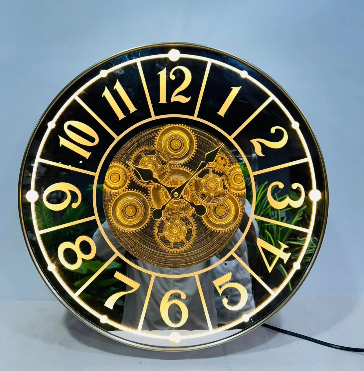Royal Metal Gear Mechanical Clock Style 63