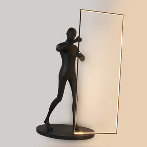 Living Soul Humanoid Sculpture Floor Lamp