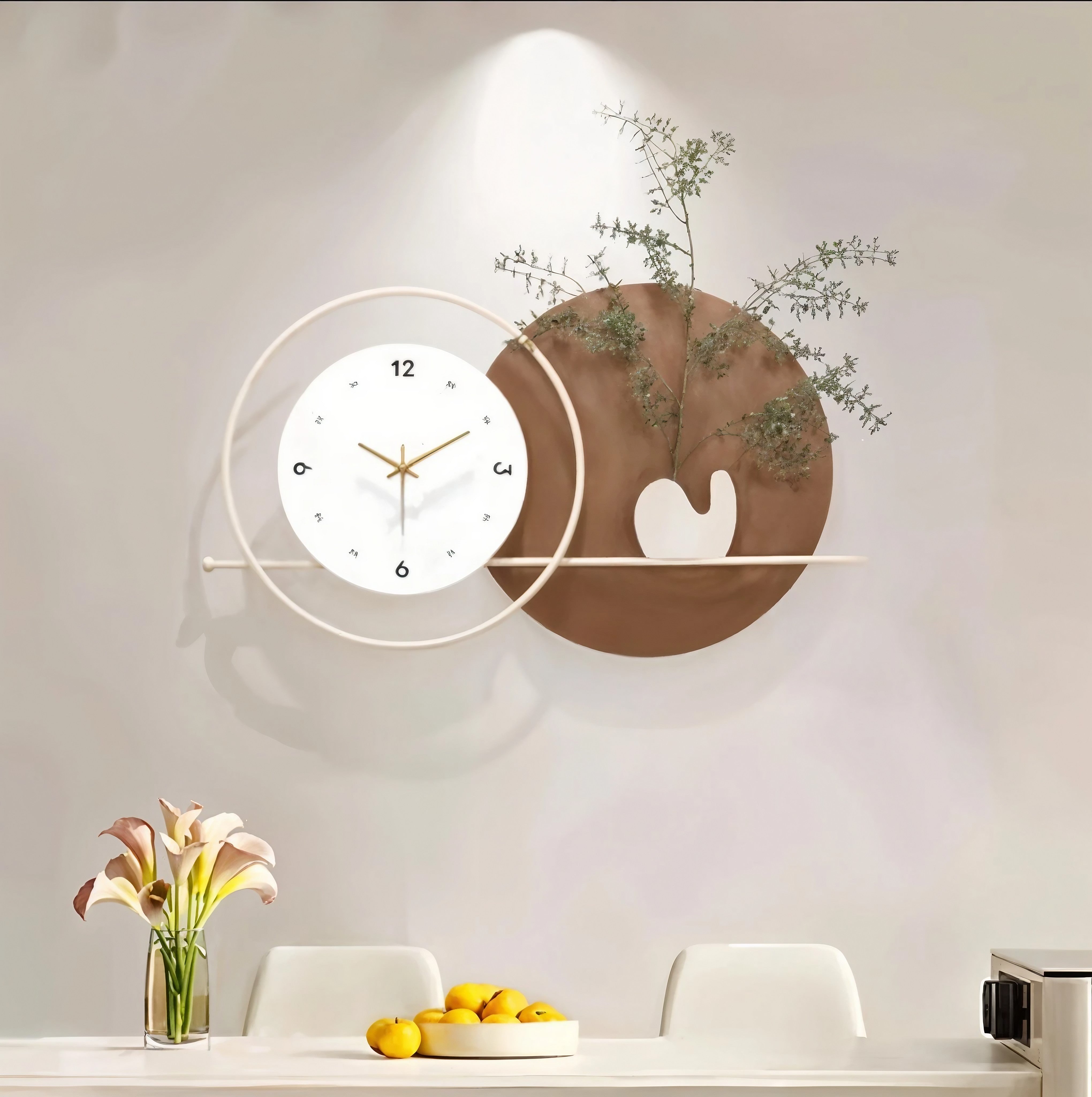 Metal Wall Clock Style 30