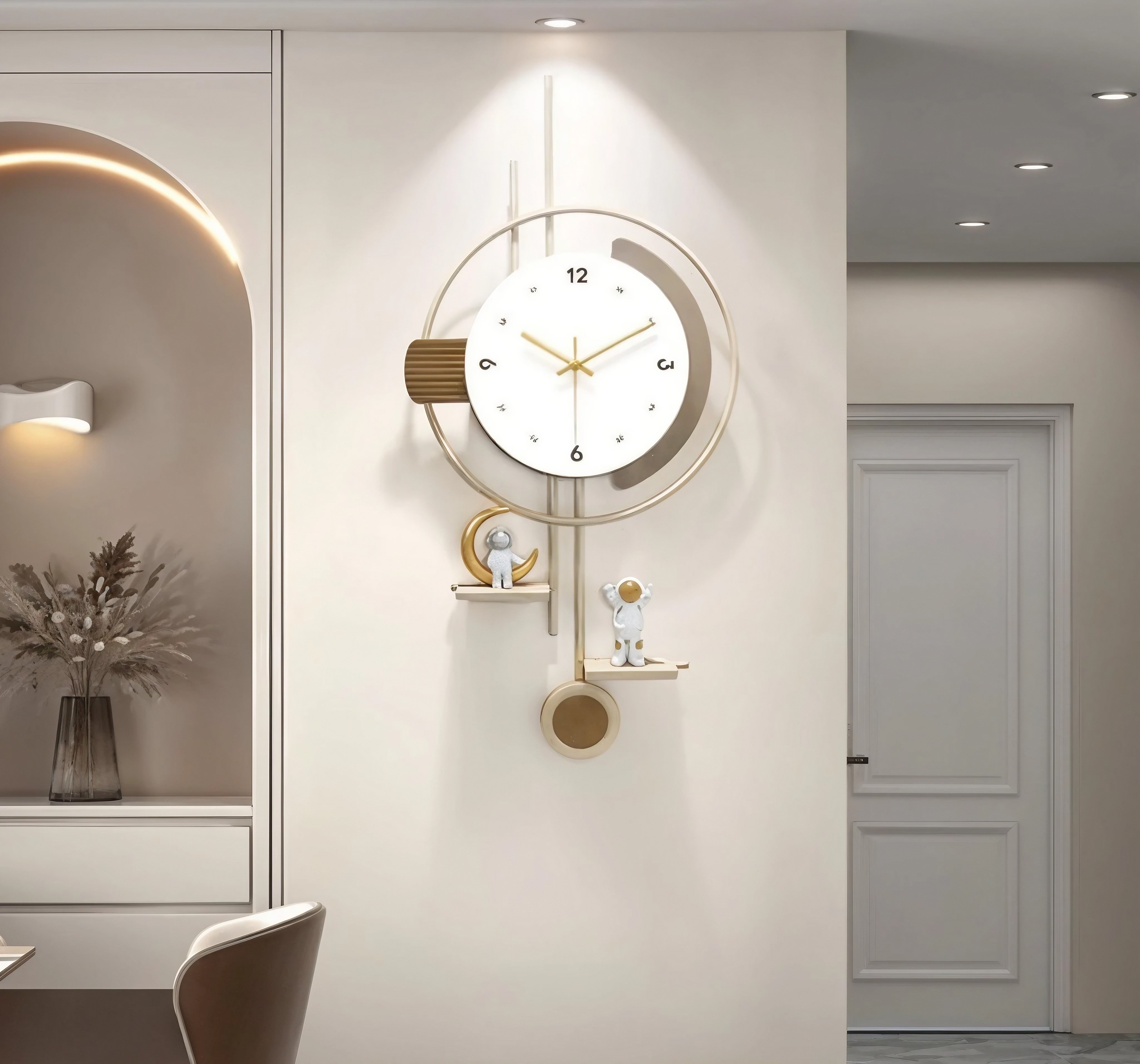 Metal Wall Clock Style 29