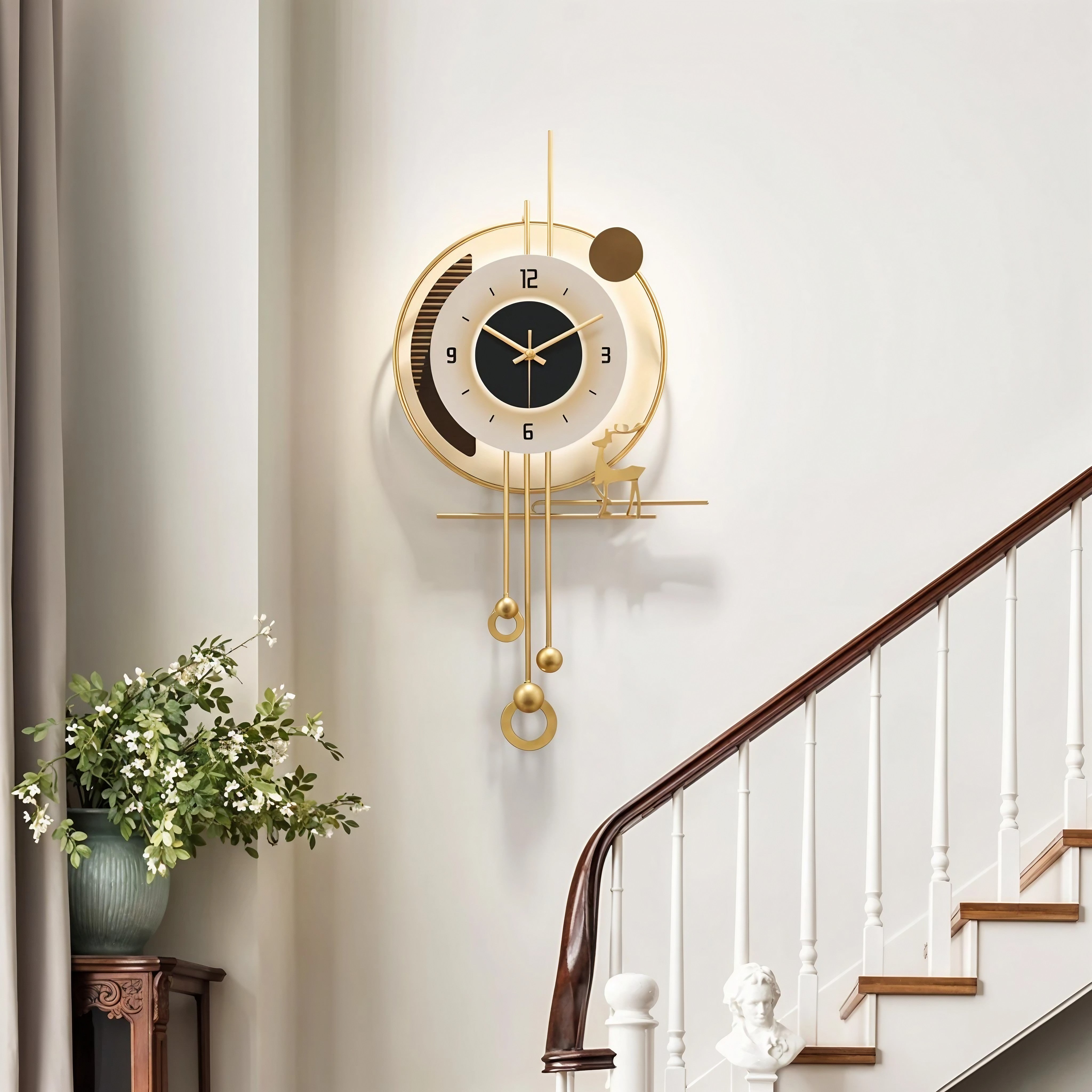 Metal Wall Clock Style 37