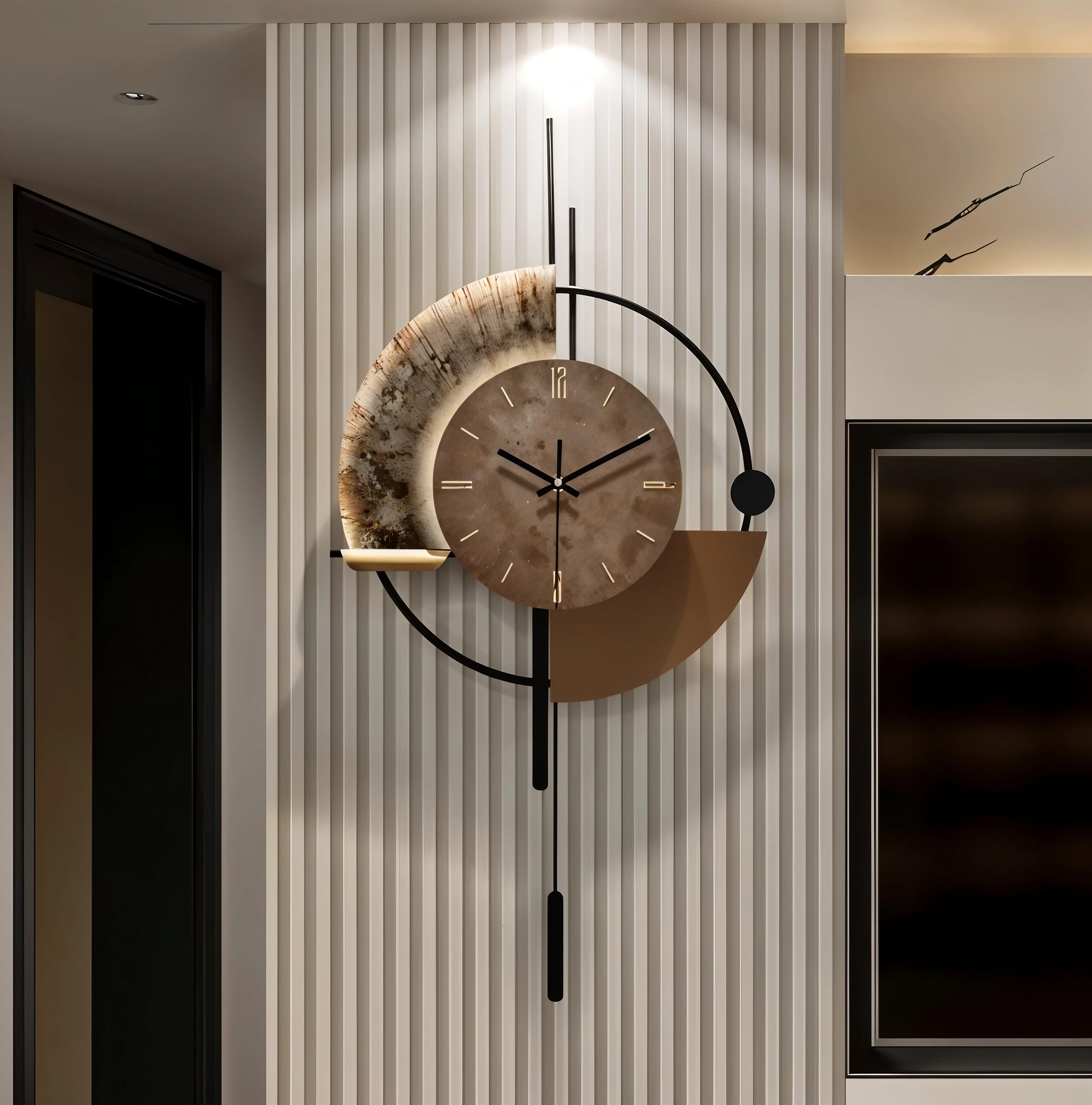 Metal Wall Clock Style 38