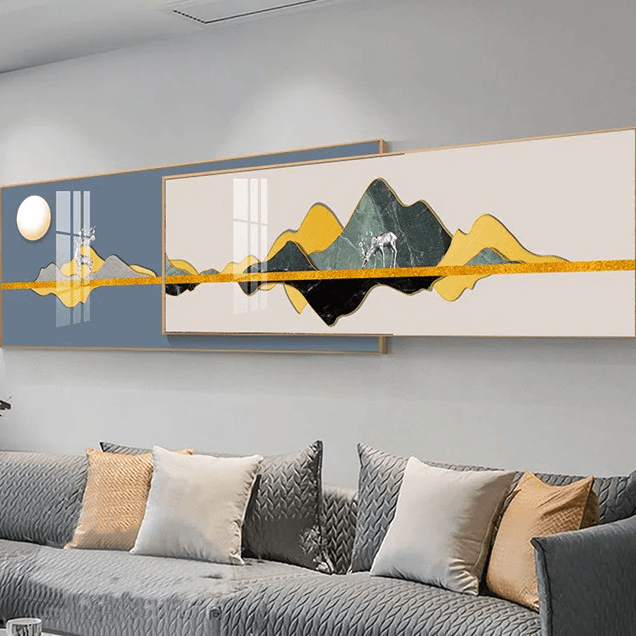 Modern Abstract Art Crystal Painting Style 1