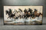 7 RUNNING HORSES PAINTING STYLE 3