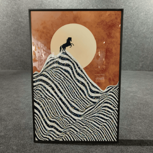 Unique Crystal Wall Painting Style 3