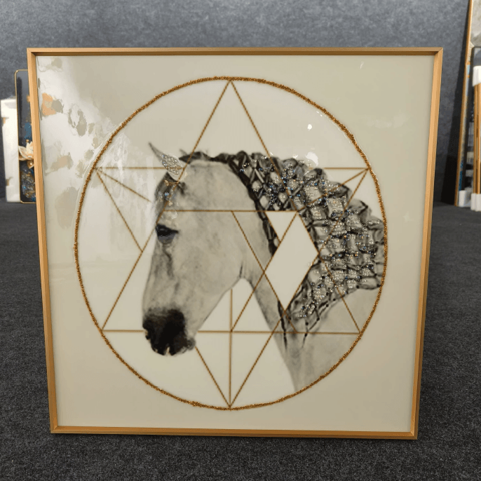 Unique Crystal Wall Painting Style 7