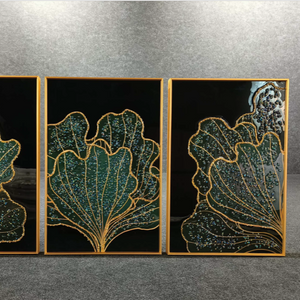 Modern Crystal Painting Set of 3 Style 7