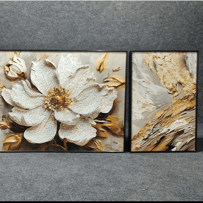 Unique Crystal Wall Painting Style 12