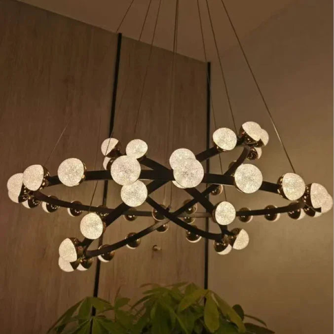Modern Luxury Mushroom Pattern Chandelier