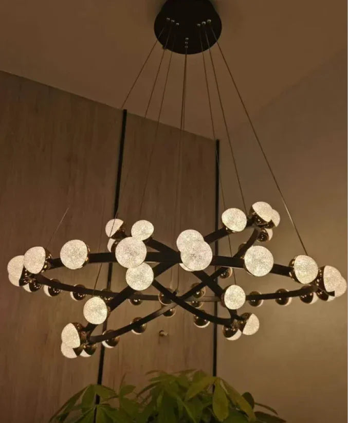 Modern Luxury Mushroom Pattern Chandelier