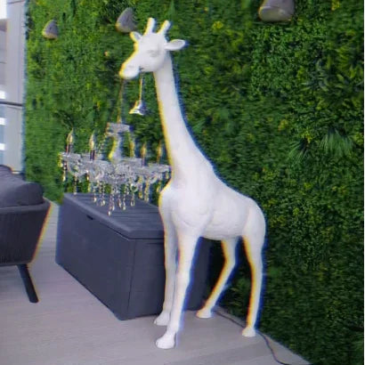 Giraffe Sculpture Floor Lamp - 4ft