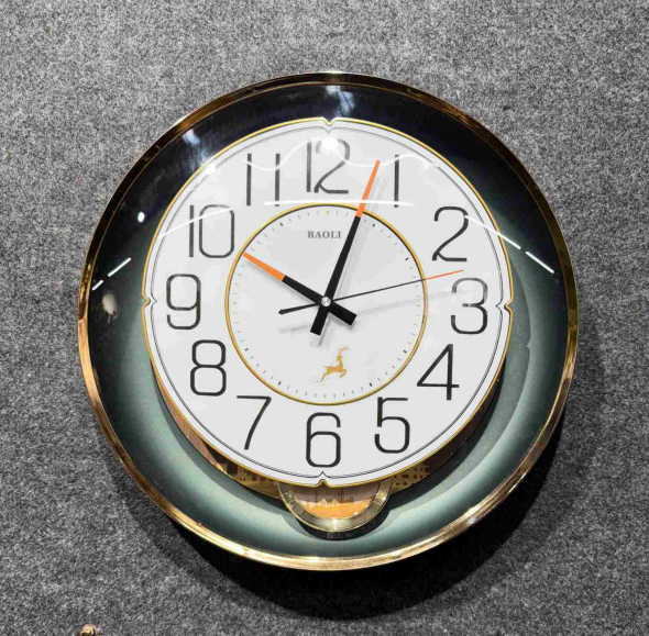 Metal Wall Clock Style 75