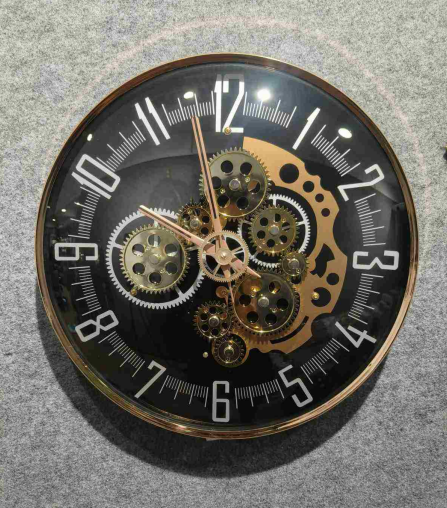 Luxury Metal Gear Clock Style 18