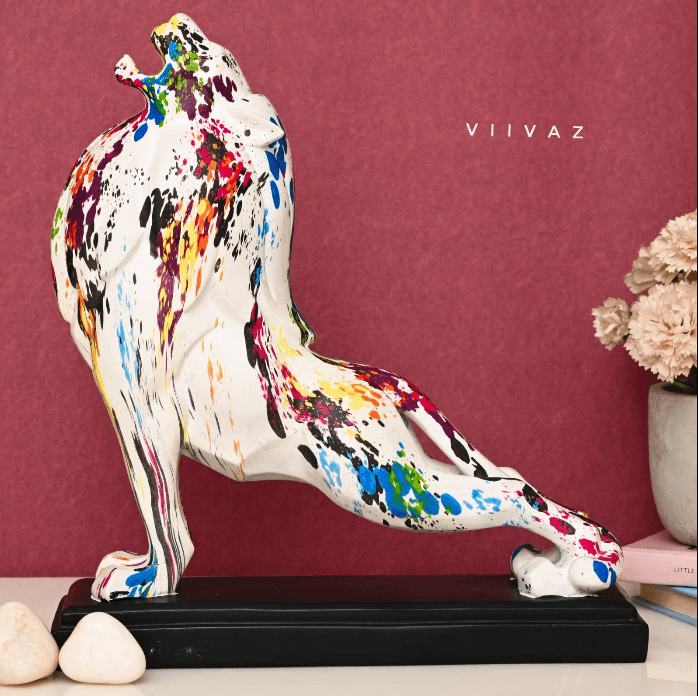 Lion Showing his presence