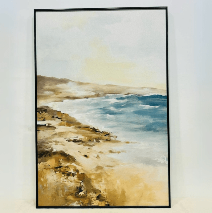 Exclusive Canva Printed Metal Frame Painting Style 9