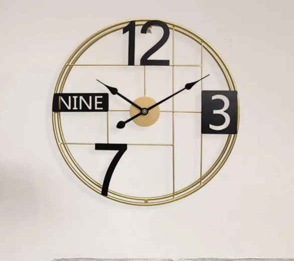 Ticker Wall Clock - Style 4