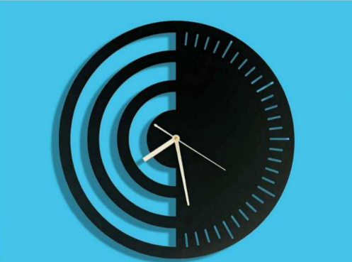 Ticker Wall Clock - Style 13