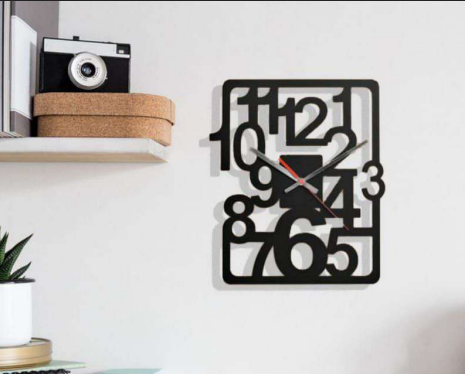 Ticker Wall Clock - Style 14