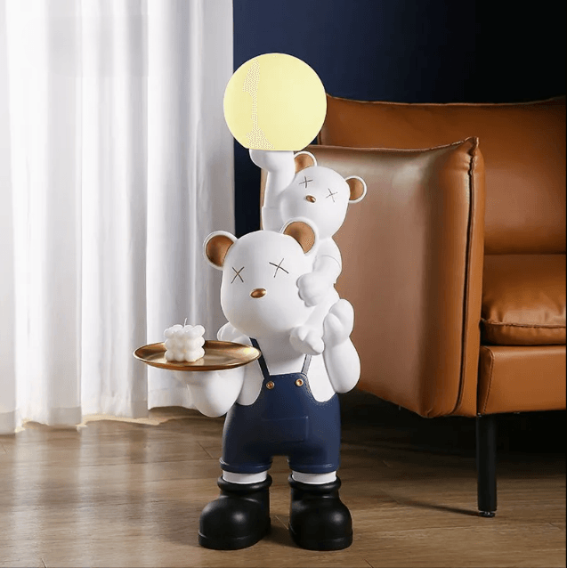 Mr Coco & Mochi Fun With Tray & Lamp