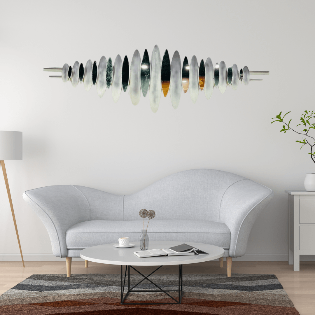 Exclusive Canva Printed Metal Frame Painting Style 40