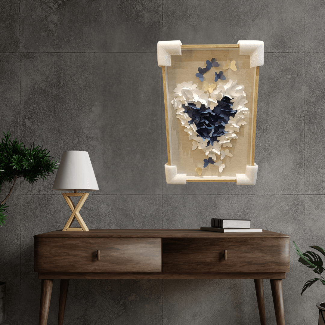 Artistic Wooden Frame Wall Painting Style 29