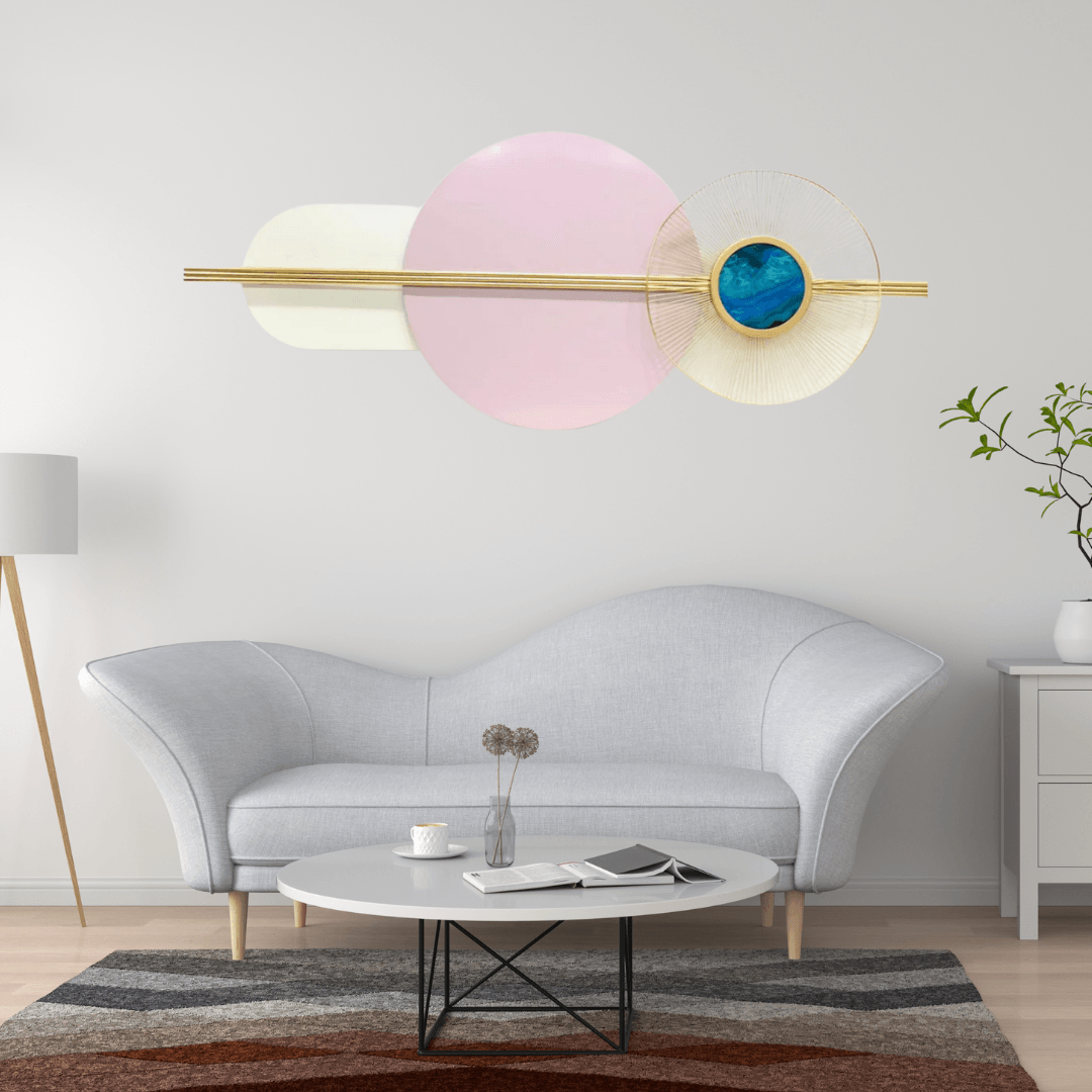 Exclusive Canva Printed Metal Frame Painting Style 46